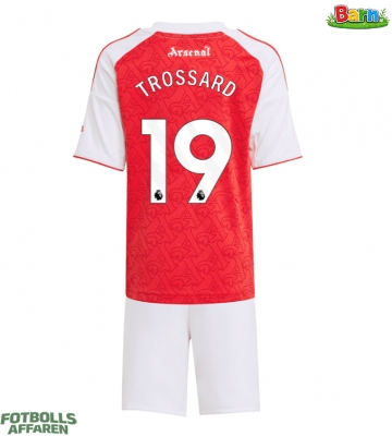 Arsenal Leandro Trossard #19 Hemmaställ Barn 2025-26 Kortärmad (+ Korta byxor)